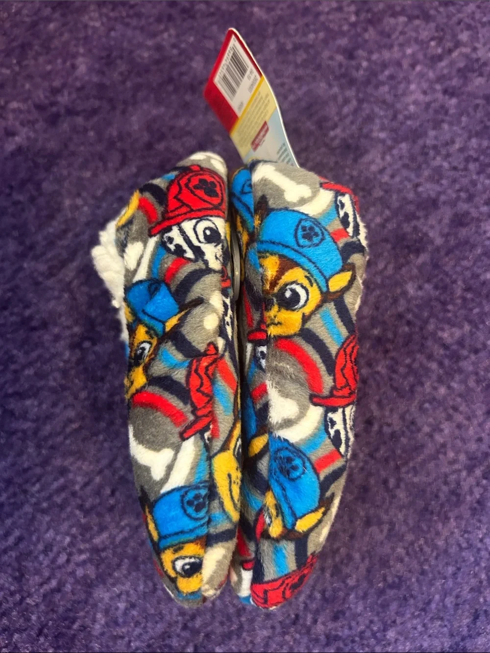 Paw patrol fuzzy babba slipper socks